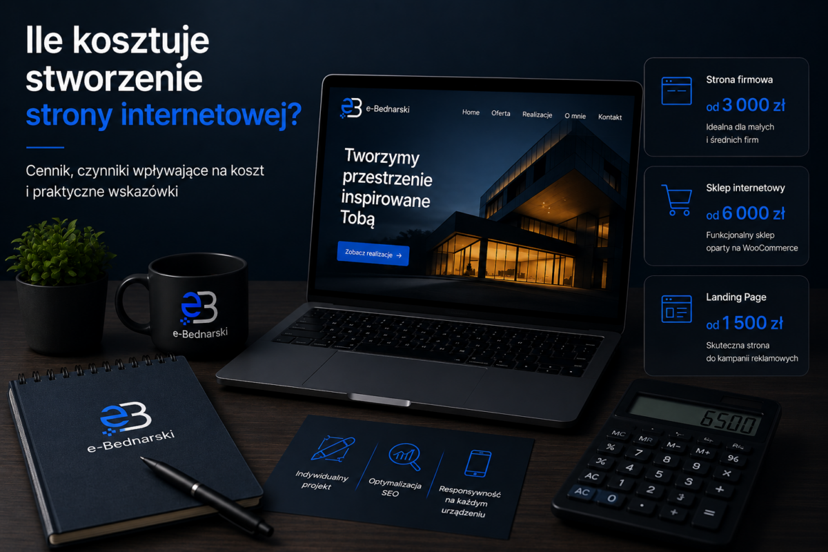 Ile-Kosztuje-Projekt-Strony-Internetowej-2026